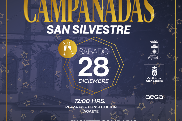 🎉 ¡Vive las Campanadas de San Silvestre en Agaete! 🎉