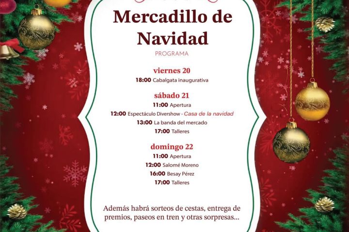 20, 21 Y 22 DE DICIEMBRE VEN A DESCUBIR AGAETE Y DISFRUTAR DEL MERCADILLO DE NAVIDAD